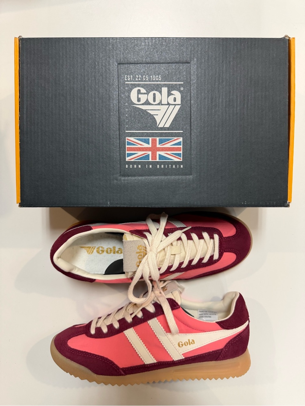 Gola Women’s Firefly bubblegum with Gum Sole